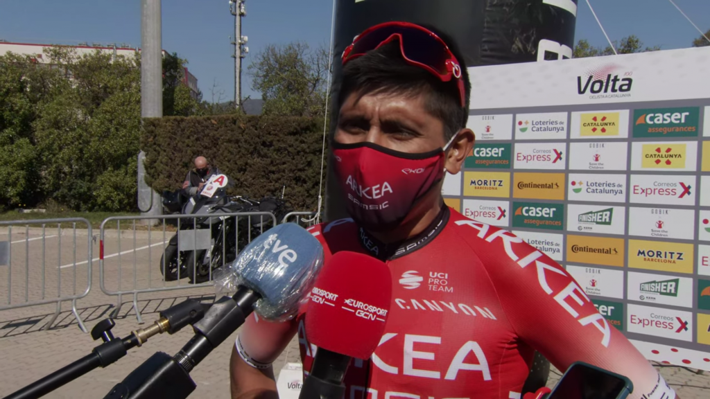 Nairo Quintana avisa etapa 3 Vuelta a Cataluña 2021