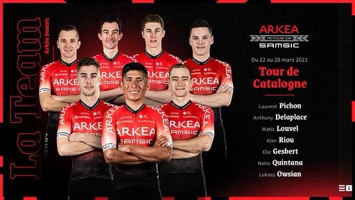 Nairo Quintana equipo Vuelta Cataluña 2021
