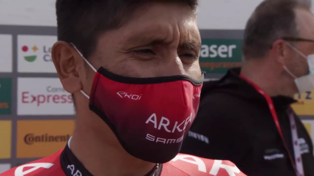 Nairo Quintana punto negativo Vuelta a Cataluña 2021 Arkea Samsic
