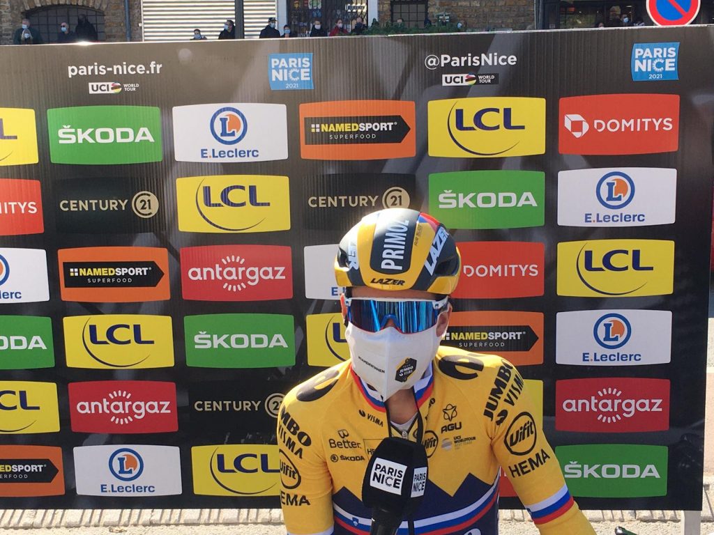 Primoz Roglic espera París Niza 2021