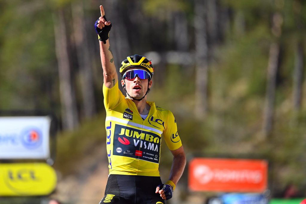París Niza 2021 etapa 8 EN VIVO Primoz Roglic