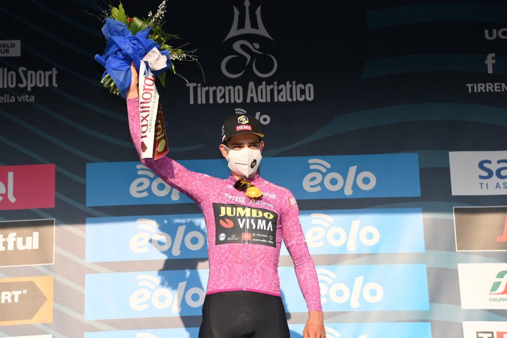 Van Aert califica etapa 1 Tirreno 2021