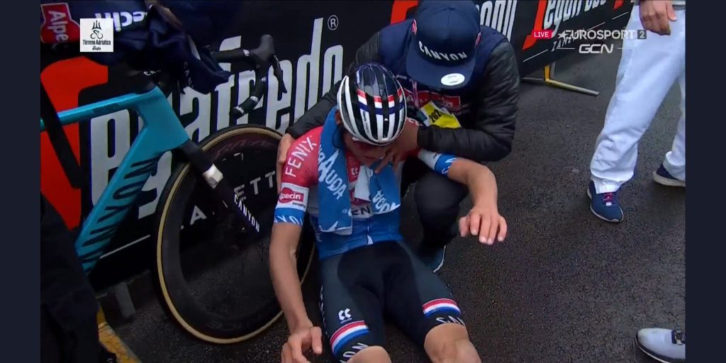 datos pájara Van der Poel Tirreno Adriático 2021