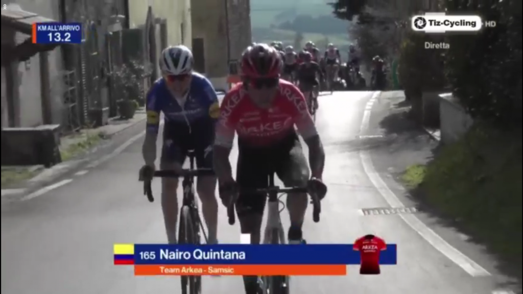 Nairo Quintana arrancón industria