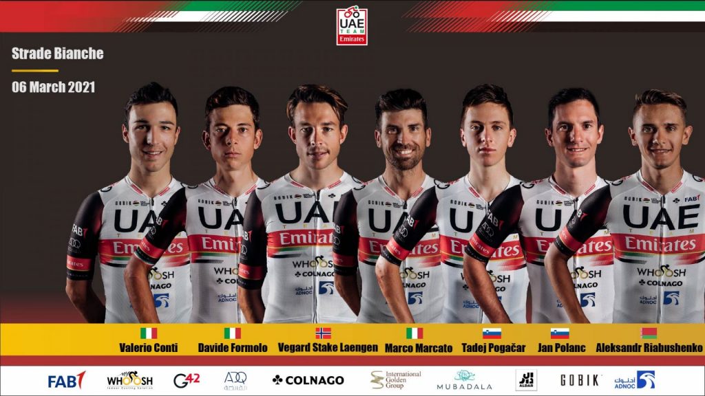 UAE Strade Bianche 2021