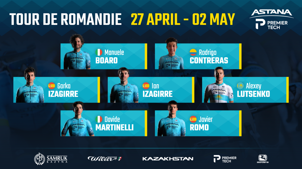 Rodrigo Contreras Astana Premier Tech Tour de Romandía 2021