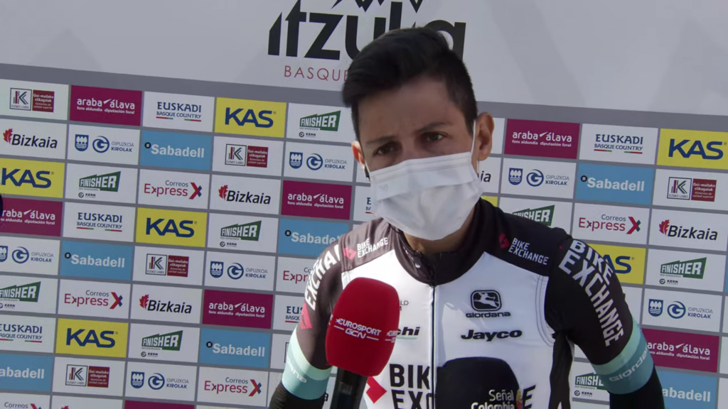 estrategia Esteban Chaves etapa 3 País Vasco 2021