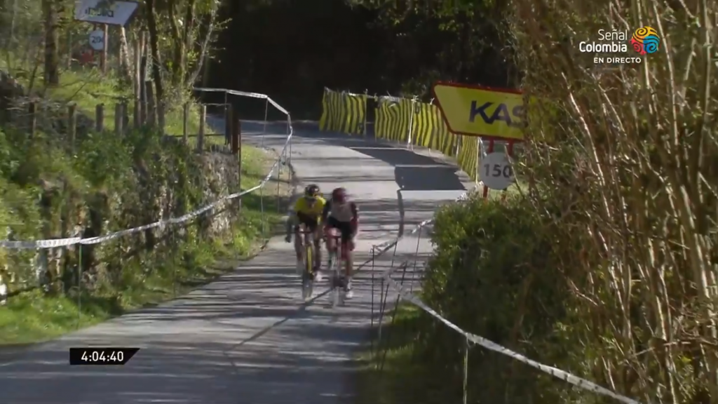 Pogacar Roglic País Vasco 2021 fogonazo etapa 3
