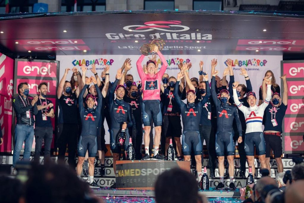 campeón Giro de Italia tiempo País Vasco 2021