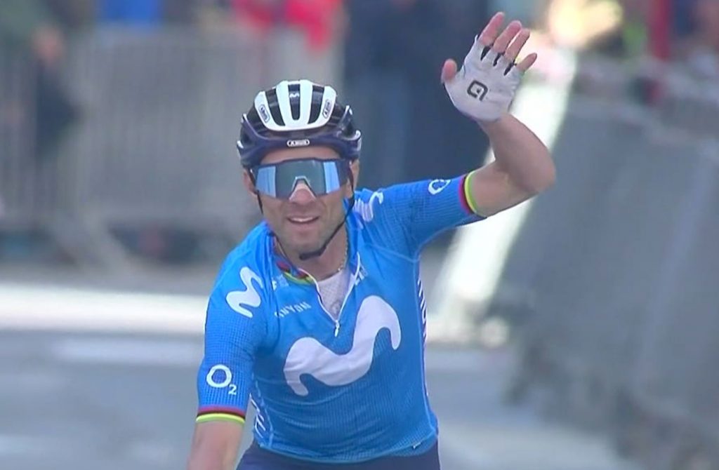 Alejandro Valverde emotivas palabras victoria GP Induráin 2021