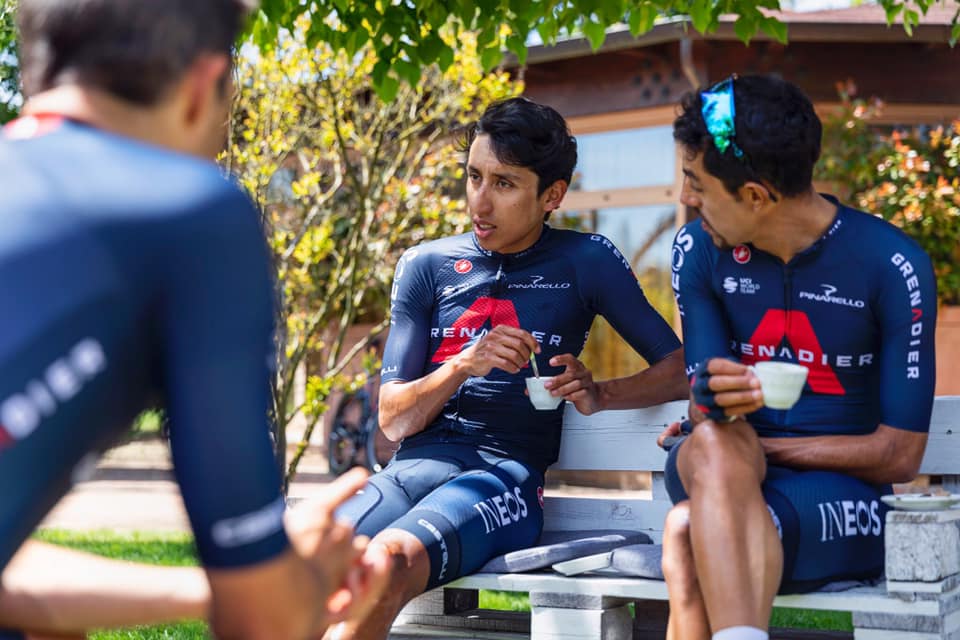 Egan Bernal Brailsford palabras Colombia Giro 2021