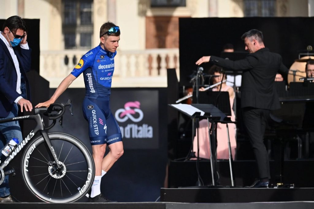 Evenepoel confesó lo que le pasó etapa 11 Giro 2021