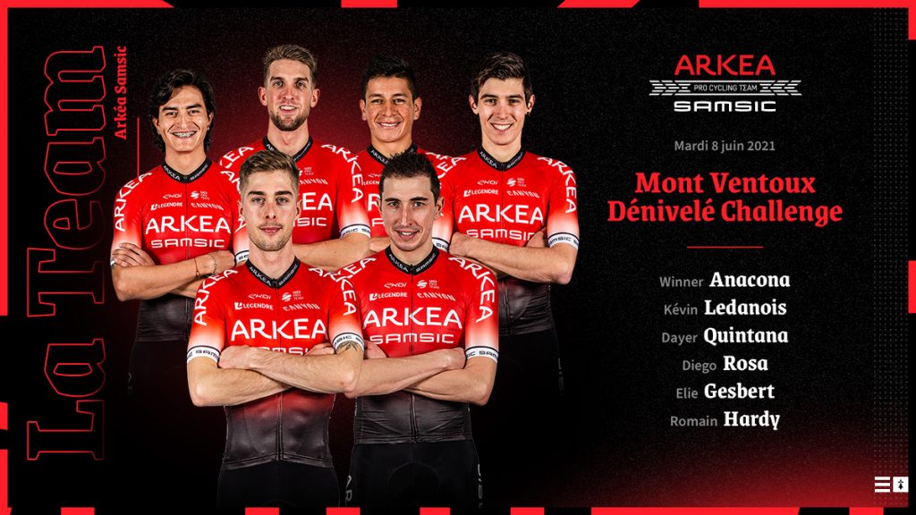 Arkea equipo Mont Ventoux 2021