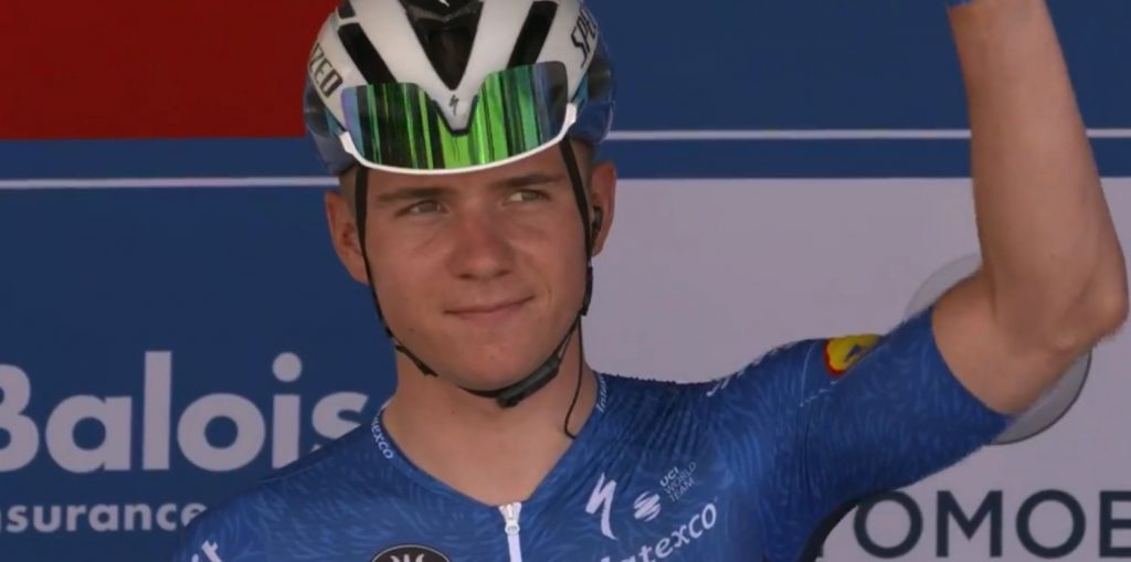 Evenepoel habla sobre su victoria en la etapa de contrarreloj en el Tour de Bélgica