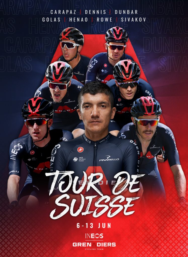 Richard Carapaz líder Ineos Tour de Suiza 2021