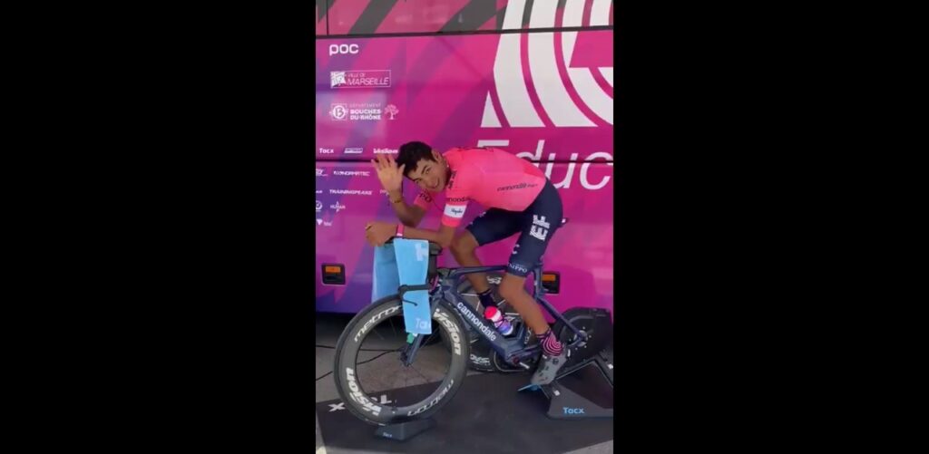 Diego Camargo segundo crono nacionales Colombia 2021