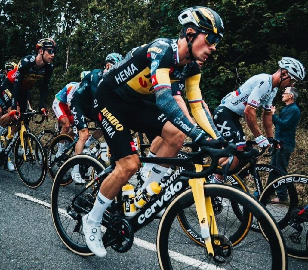 Vingegaard carta Roglic Pogacar Tour 2021