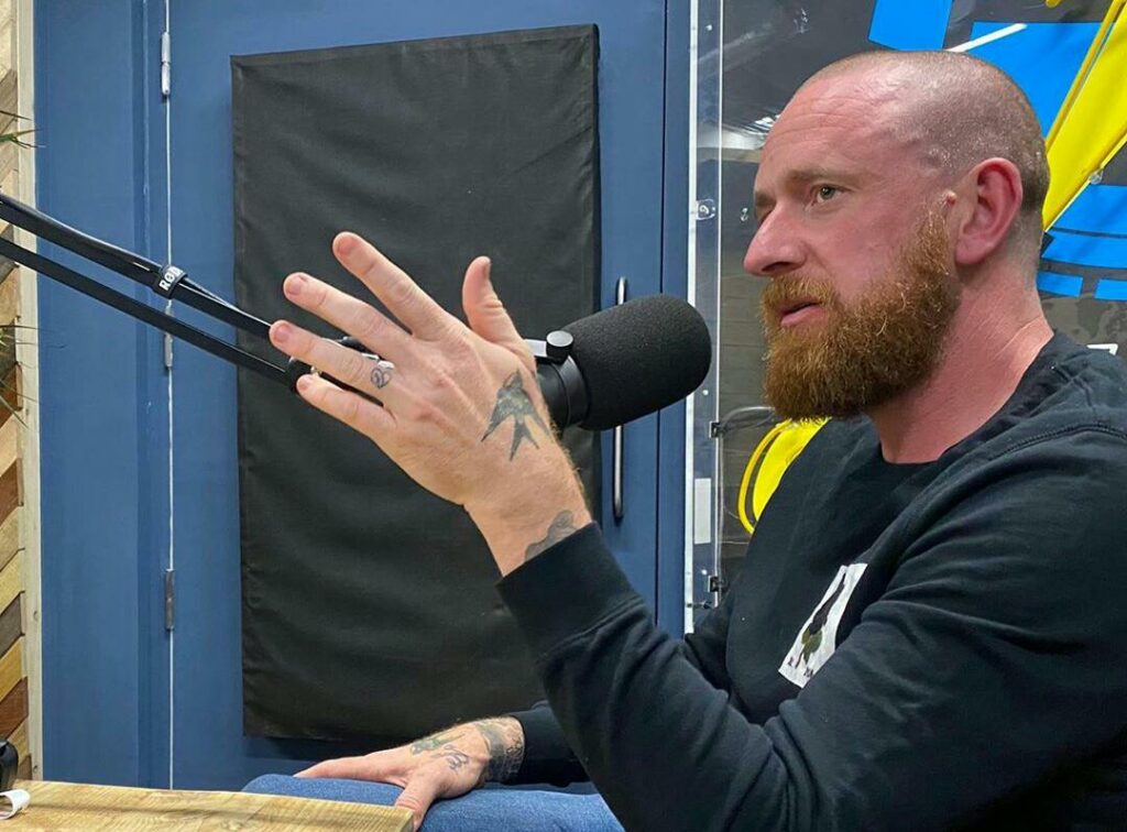 Wiggins en su podcast