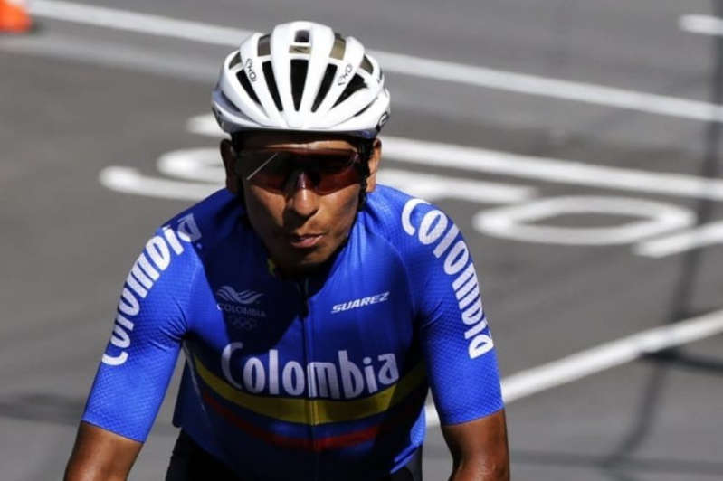 Nairo Quintana con Colombia