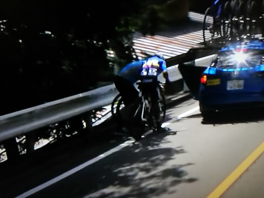 Nairo Quintana atendido