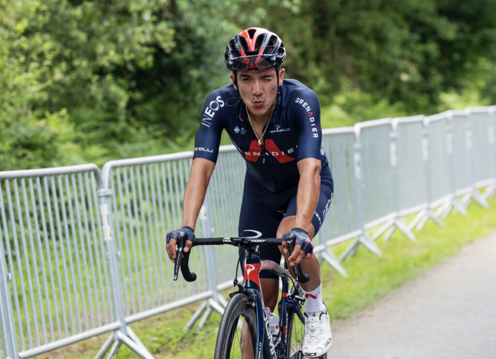 Carapaz envía un mensaje sobre su ataque en la etapa 7 del Tour de Francia 2021, donde busco picarle tiempo a Tadej Pogacar en la general.
