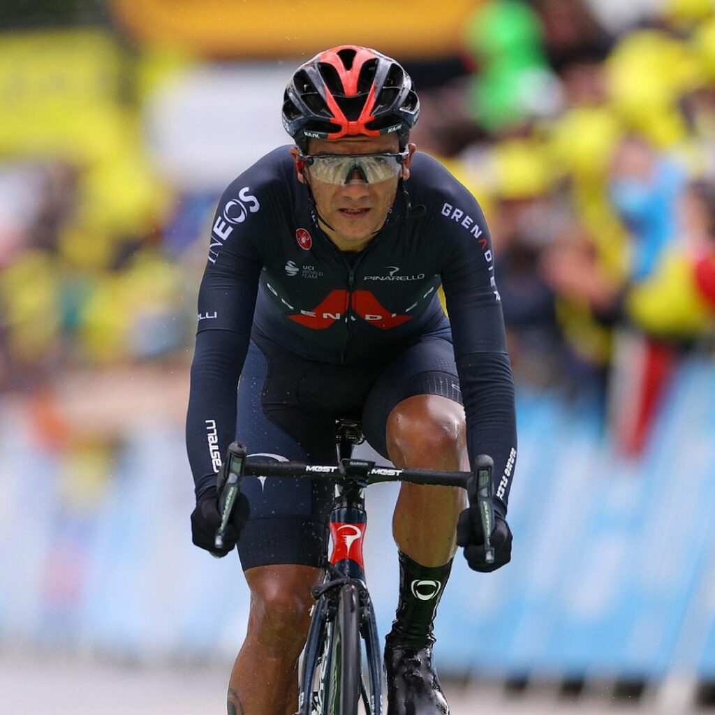 Richard Carapaz completa la primera semana del Tour de Francia 2021 con el Team Ineos