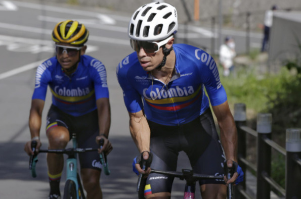 Rigoberto Urán Esteban Chaves