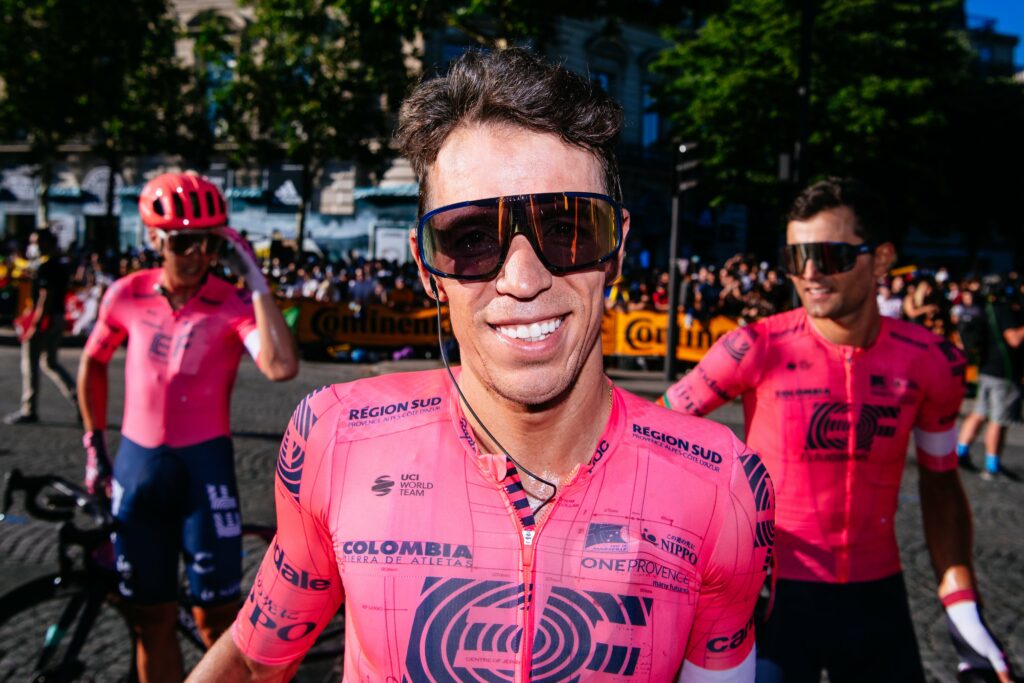 Rigoberto Urán a cámara