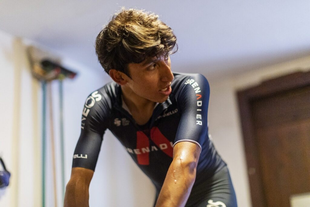 Egan Bernal mensaje etapa 10 Vuelta España 2021 tiempo