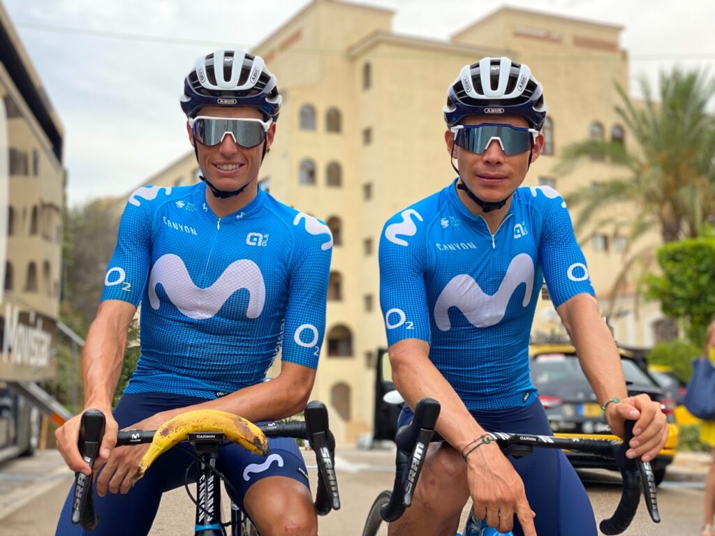 Los lideres del Movistar Team