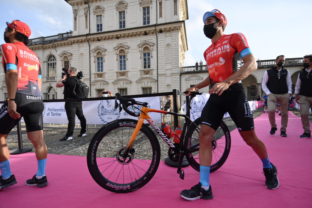 Landa con su bici
