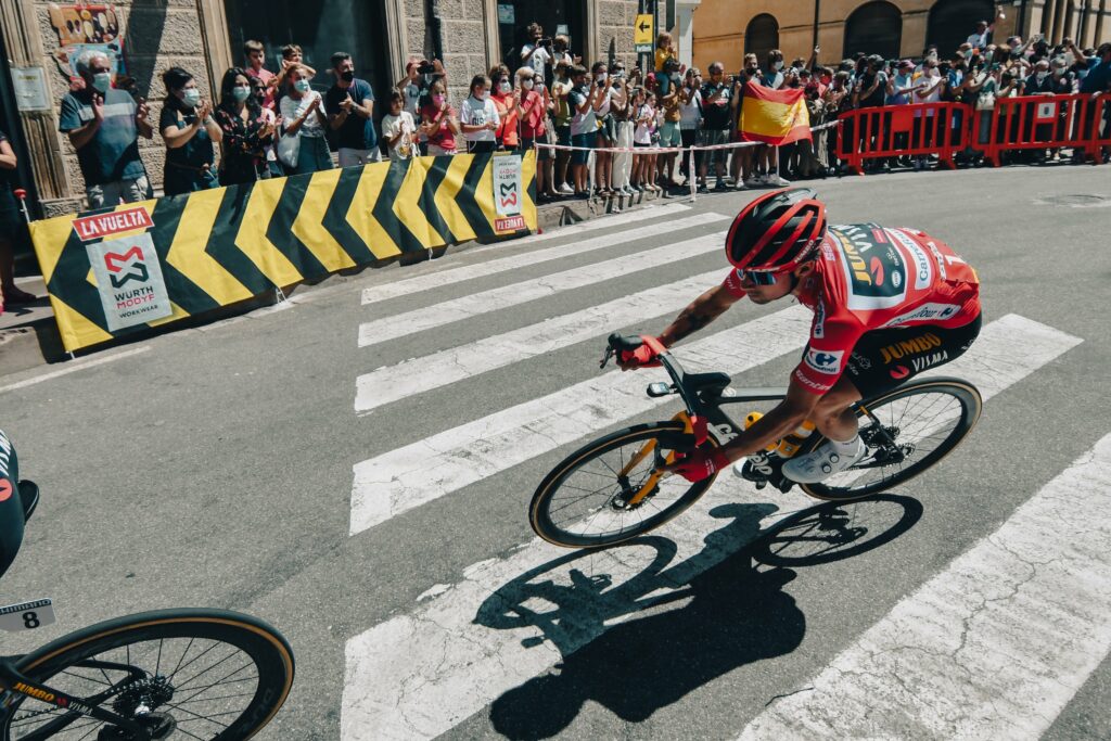 Primoz Roglic en la etapa 3 de La Vuelta 2021