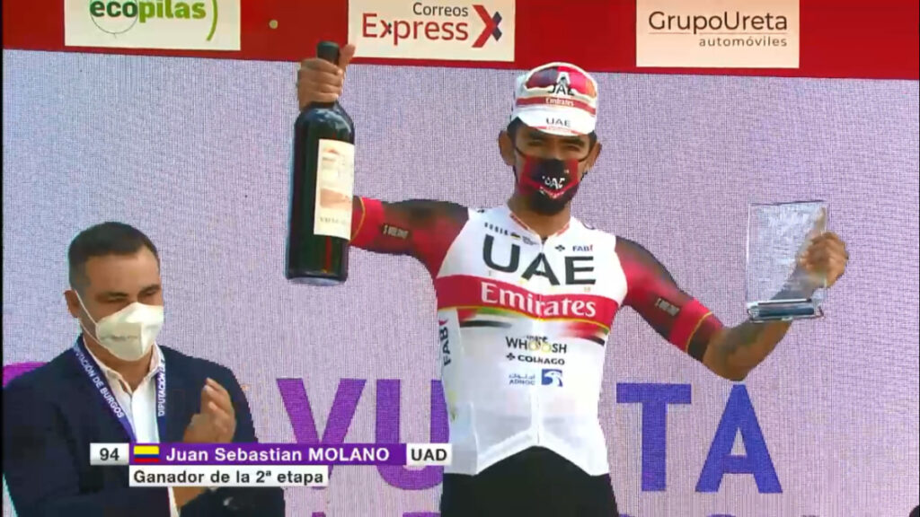 Sebastián Molano declaraciones ganar etapa 2 Vuelta a Burgos 2021