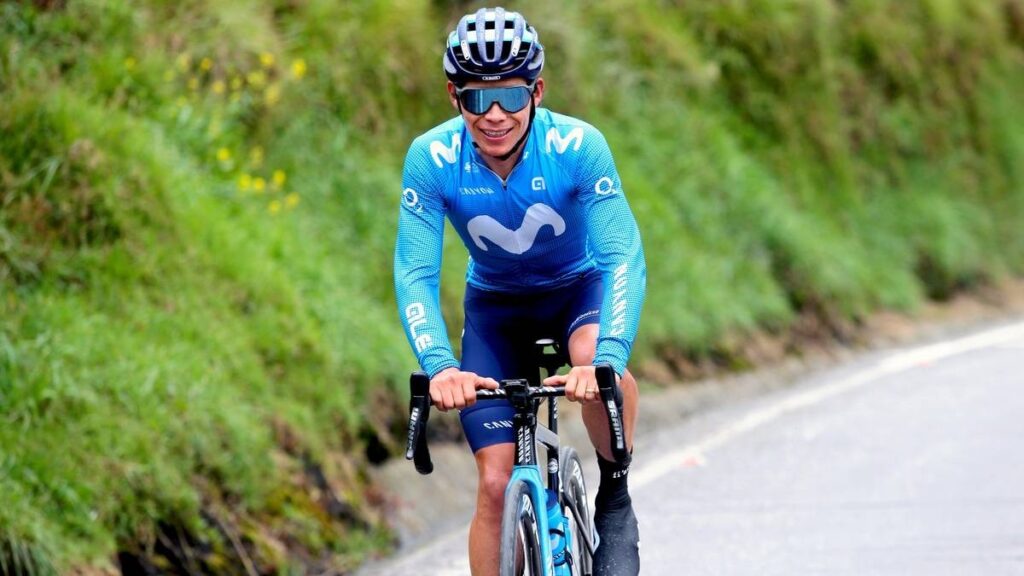 Superman López trabajo Valverde etapa 3 Vuelta 2021