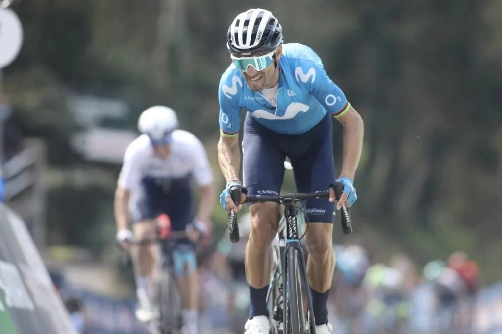 Alejandro Valverde emotivo mensaje abandono Vuelta España 2021