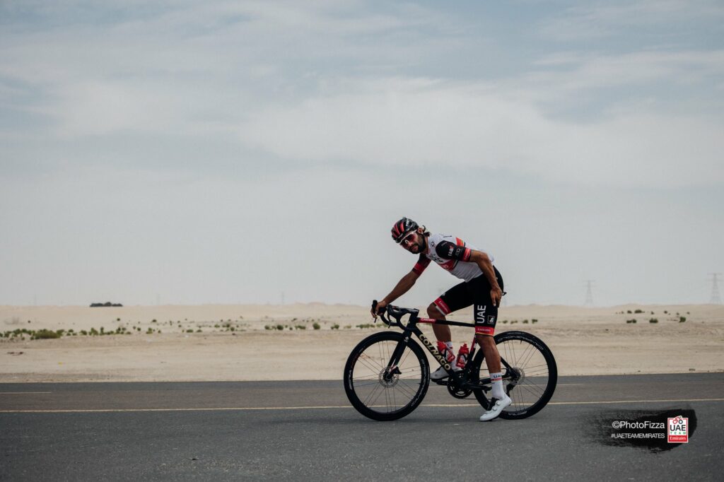 Fernando Gaviria en el desierto