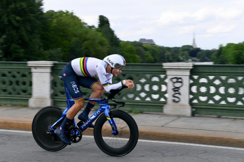 Mundial de Ciclismo 2021 Filippo Ganna aficionados belgas le piden que baje velocidad