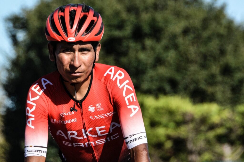 Nairo Quintana con el Arkea