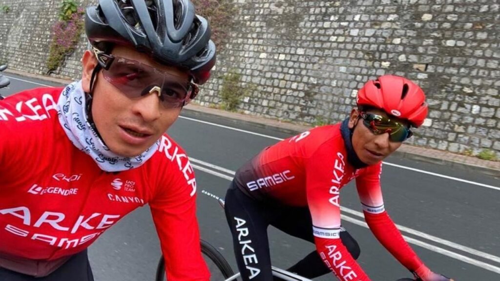 Dayer Quintana habla de Nairo previo crono Tour Luxemburgo 2021