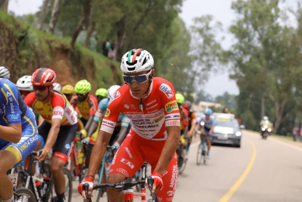 Trofeo Matteotti 2021 Jhonatan Restrepo segundo