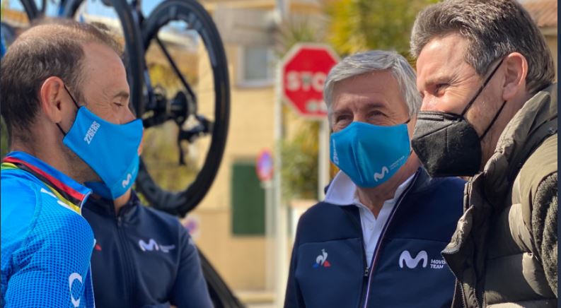 Alejandro Valverde es escogido como el mejor ciclista español de la década