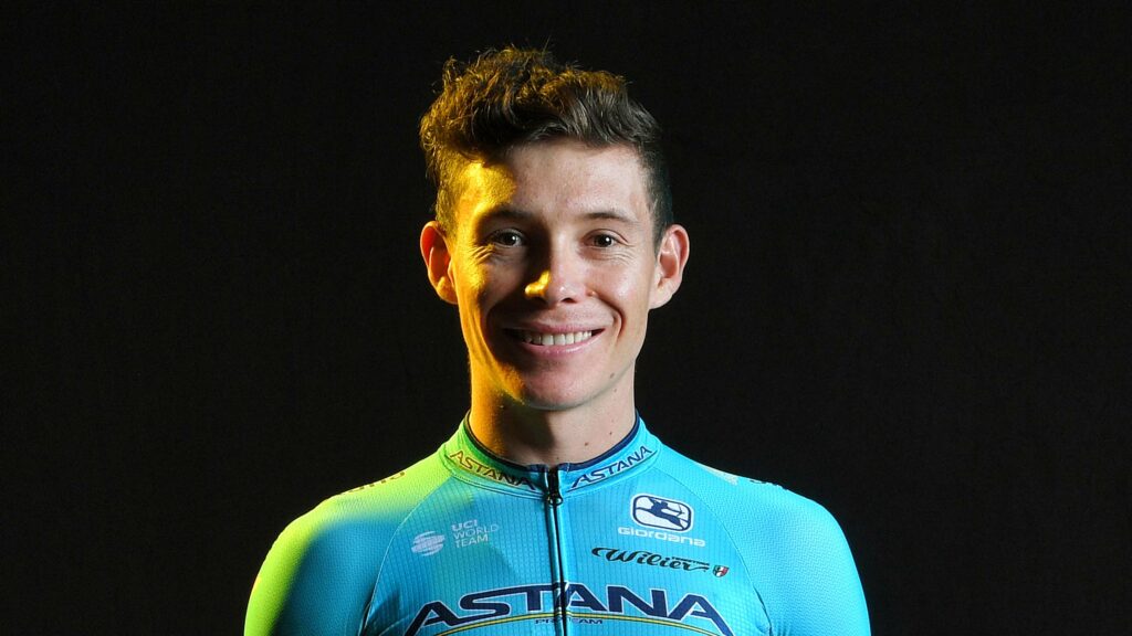 Astana presentando a Miguel Ángel