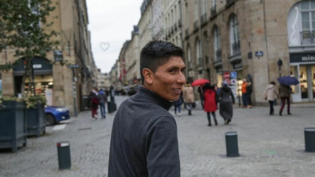 gran gesto padres Nairo Quintana