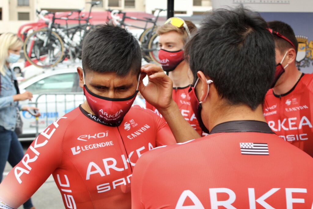 Arkea Samsic Nairo Quintana con Dayer