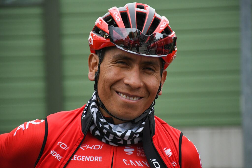 Nairo sonriente