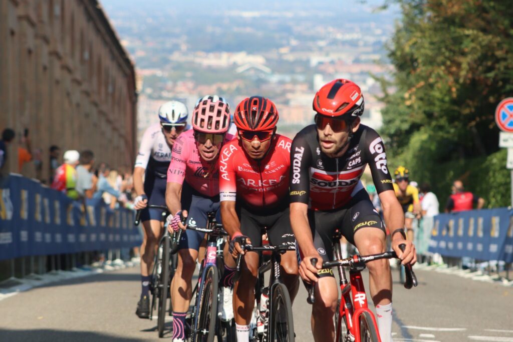 Nairo y Rigo en Emilia