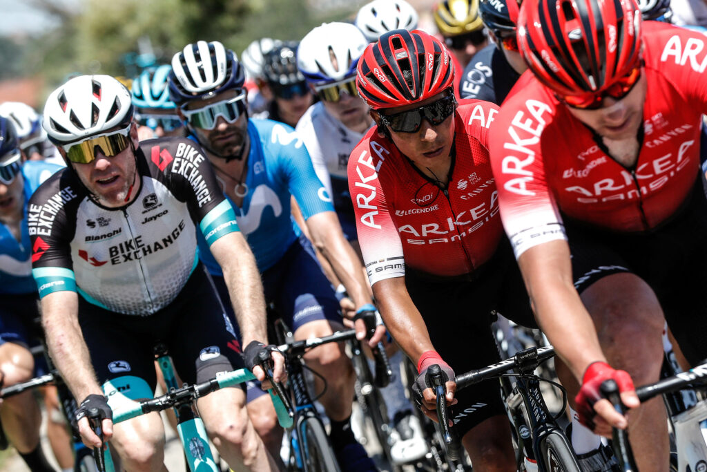 Nairo Quintana con el Arkea Samsic en el pelotón