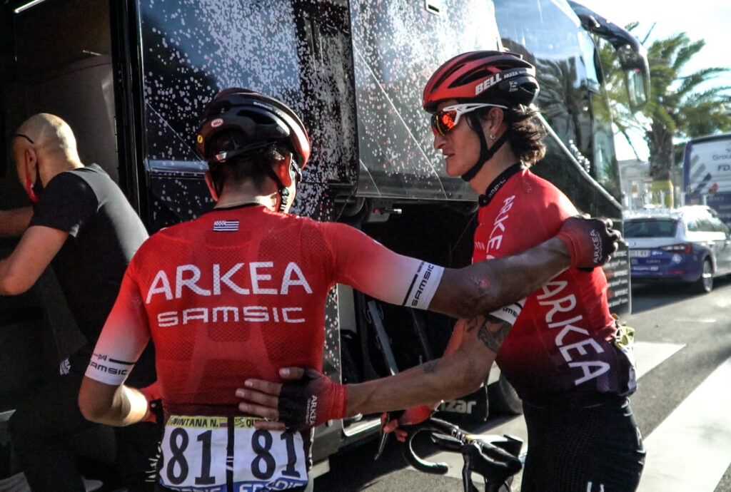 Nairo Quintana Arkea con Anacona