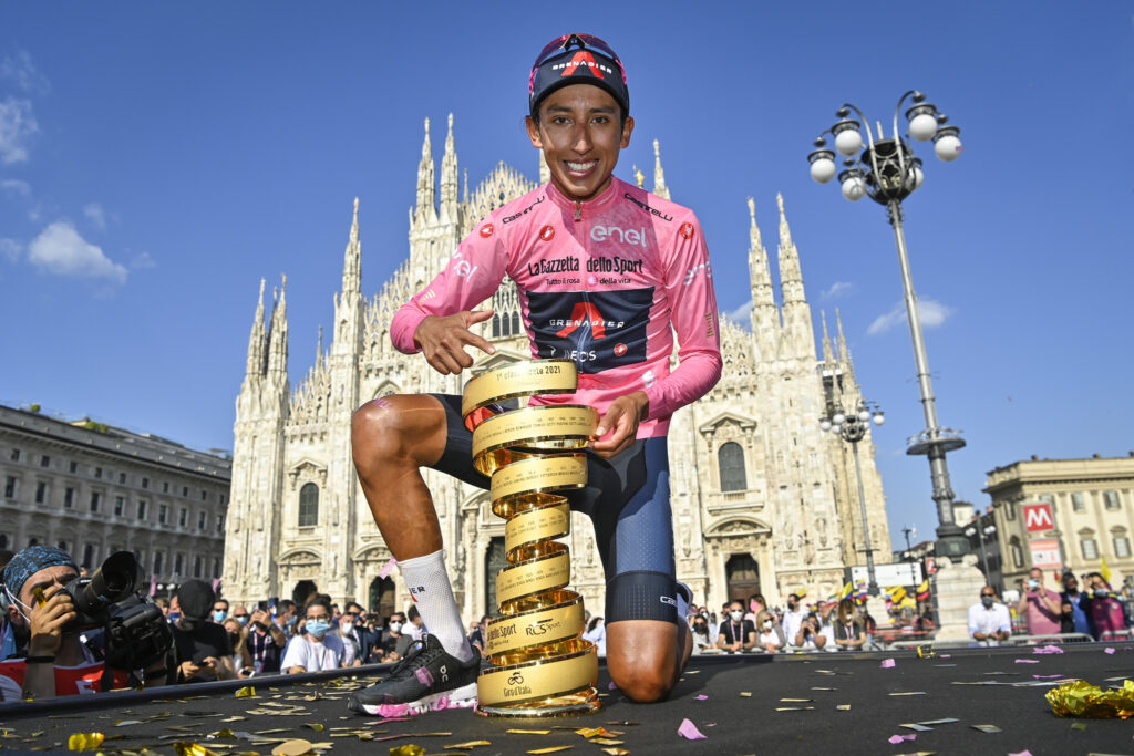 Egan Bernal es nominado al deportista del 2021 en Colombia