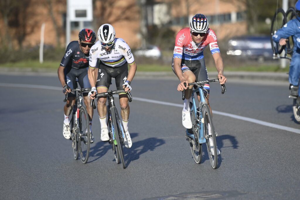 Julian con Egan y Van der Poel
